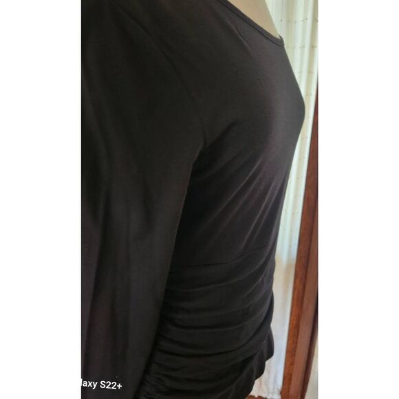 NWT Tribal knit top with ruching on the sides - Picture 8 of 10